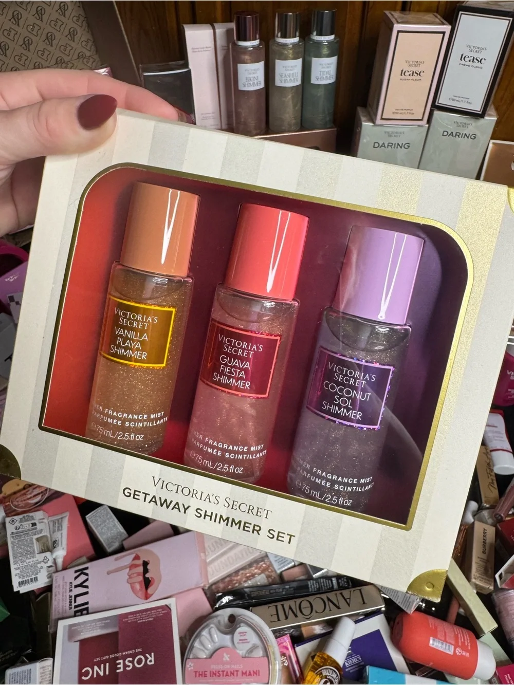 Victoria's Secret Getaway Shimmer Set